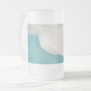 Wellen auf allen Wegen Mattglas Bierglas