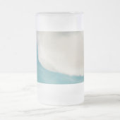 Wellen auf allen Wegen Mattglas Bierglas (Mittel)