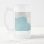 Wellen auf allen Wegen Mattglas Bierglas (Links)