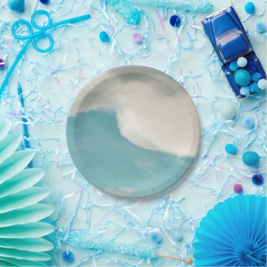 Wellen auf allen Wegen Pappteller (Party)