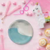 Wellen auf allen Wegen Pappteller (Party)