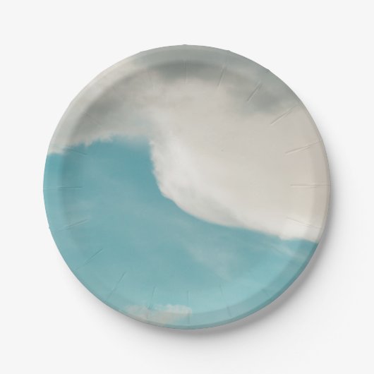 Wellen auf allen Wegen Pappteller (Vorderseite)