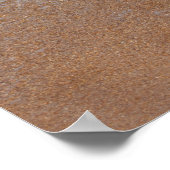 Wellen auf dem Strand Poster (Ecke)