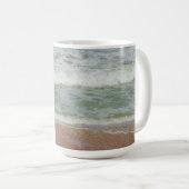 Wellen auf dem tropischen Strand Kaffeetasse (VorderseiteRechts)