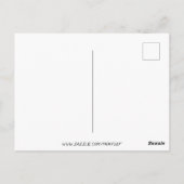 Wellen auf einem Sandy Beach jeden Anlaß Postkarte (Rückseite)