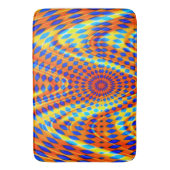 Wellen..... Badematte (Vorderseite Vertikal)