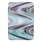Wellen....... Badematte (Vorderseite Vertikal)