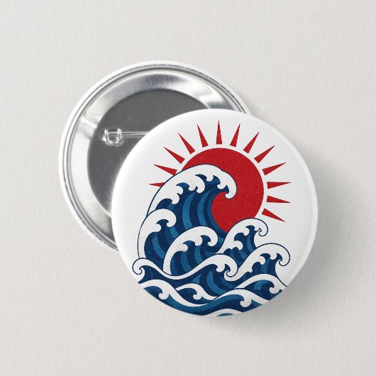 Wellen Button (Vorne & Hinten)