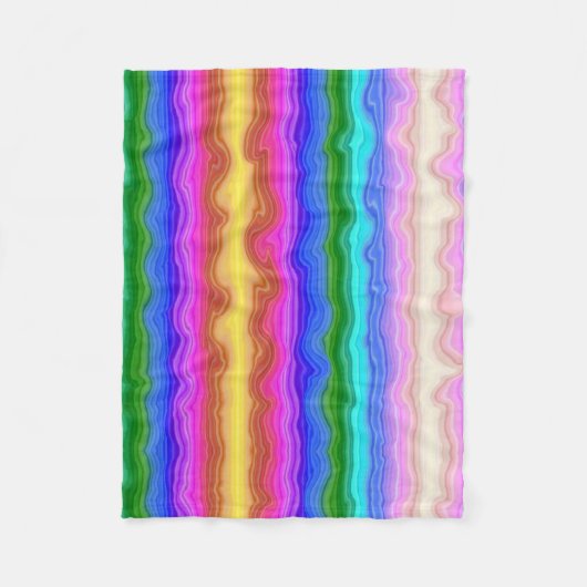 Wellen der Farbe Fleecedecke (Vorderseite)