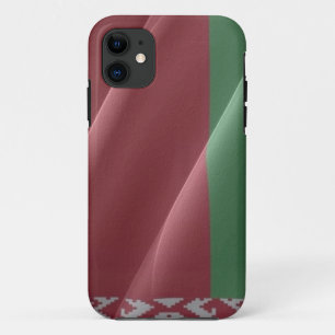 Wellen der Flagge von Belarus - Case-Mate iPhone Hülle
