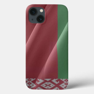 Wellen der Flagge von Belarus - Case-Mate iPhone Hülle