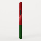 Wellen der portugiesischen Flagge - Case-Mate iPhone Hülle (Hinten/Rechts)