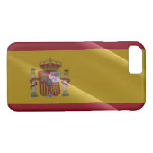 Wellen der spanischen Flagge - Case-Mate iPhone Hülle (Rückseite (Horizontal))
