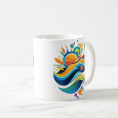 Wellen der Tasse des Lebens (VorderseiteRechts)