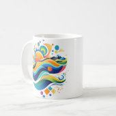 Wellen der Tasse des Lebens (Vorderseite Links)