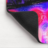 Wellen der Zeitkunst Mousepad (Ecke)