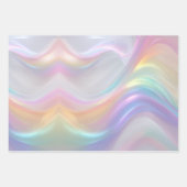 Wellen des Lichts Geschenkpapier Set (Vorderseite 2)