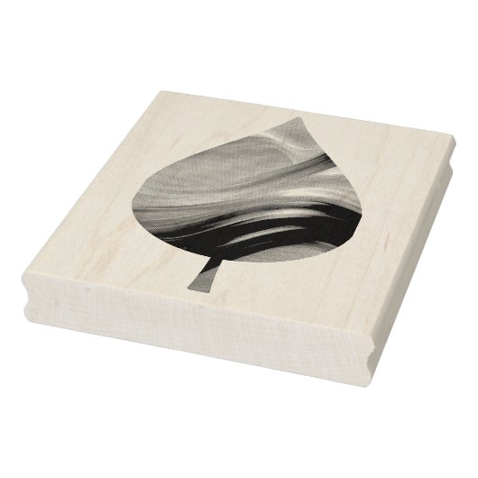 Wellen des Lichts Gummistempel (Stempel)