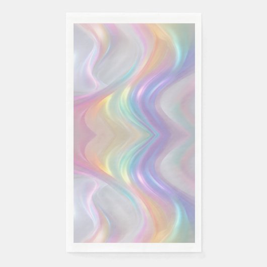 Wellen des Lichts Serviette (Vorderseite)