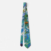 Wellen des Meeres Krawatte (Rückseite)