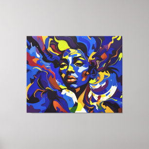 Wellen des Selbst Leinwanddruck