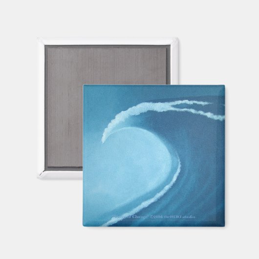 Wellen des Wandels Magnet (Vorderseite/Rückseite)