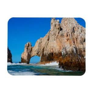 Wellen, die auf Strand spritzen Magnet