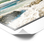 Wellen, die bei Acadia abstürzen (20x16) Fotodruck (Ecke)