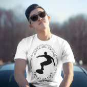 Wellen, die i anrufen, müssen monochrome Grafik su T-Shirt