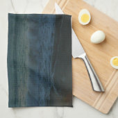 Wellen, die in der Sonnenuntergang-Landschaft abst Handtuch (Viertel Falte)