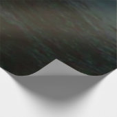 Wellen, die in der Sonnenuntergang-Landschaft abst Holzposter (Ecke)