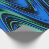 Wellen drehen..... geschenkpapier (Ecke)