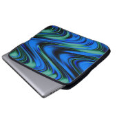 Wellen drehen.. laptopschutzhülle (Vorne Knopf)