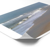 Wellen dringen ein poster (Ecke)