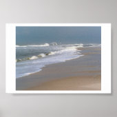 Wellen dringen ein poster (Vorne)