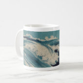 Wellen durch Konen Uehara Kaffeetasse (Vorderseite Links)