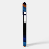 Wellen: Eine Minimalistische Abstrakte Case-Mate iPhone Hülle (Rückseite / Links)