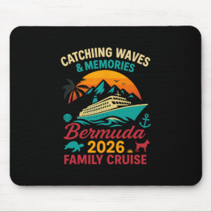 Wellen Erinnerungen Bermuda Familienkreuzfahrt 202 Mousepad