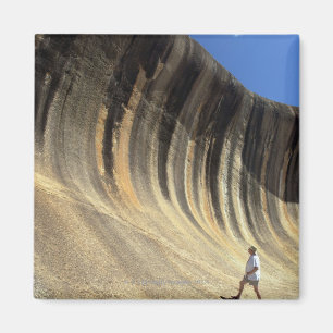 Wellen-Felsen, Western Australien Magnet