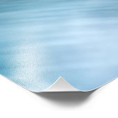 Wellen Fotodruck (Ecke)