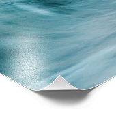 Wellen Fotodruck (Ecke)