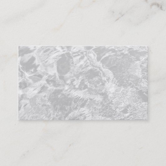 Wellen G-Visitenkartehintergrund Visitenkarte (Vorderseite)