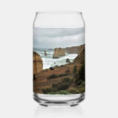 Wellen gegen die Zeit - Great Ocean Road Dosenglas (Rückseite)