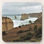 Wellen gegen die Zeit - Great Ocean Road Getränkeuntersetzer (Vorderseite)