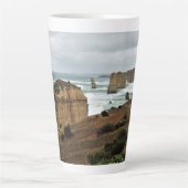 Wellen gegen die Zeit - Great Ocean Road Milchtasse (Vorderseite)