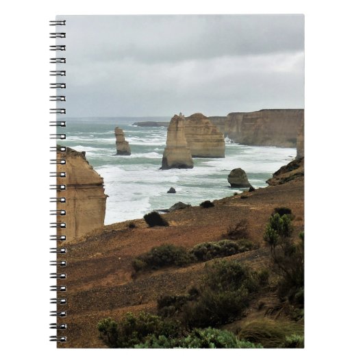 Wellen gegen die Zeit - Great Ocean Road Notizblock (Vorderseite)