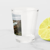 Wellen gegen die Zeit - Great Ocean Road Schnapsglas (Rechts)