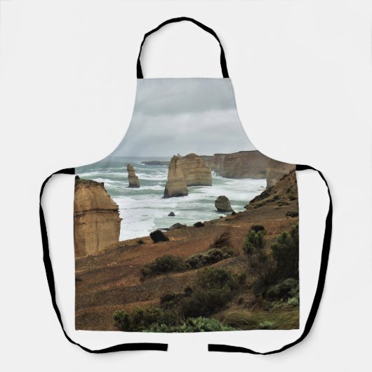 Wellen gegen die Zeit - Great Ocean Road Schürze (Vorderseite)