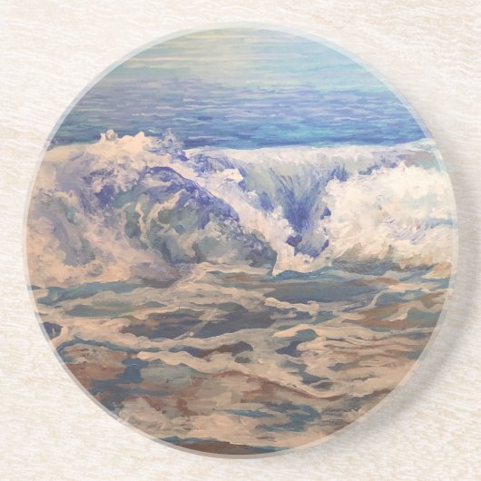 Wellen Getränkeuntersetzer (Vorne)