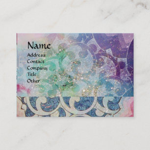 WELLEN, hell, vibrierend Visitenkarte